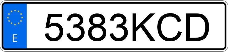 Numer rejestracyjny 5383KCD posiada MAZDA CX-5 Numer rejestracyjny 5383KCD posiada MAZDA CX-5