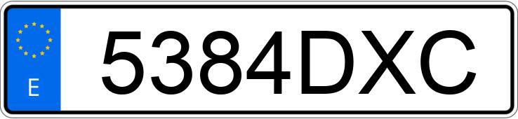 Numer rejestracyjny 5384DXC posiada MERCEDES C (203) Numer rejestracyjny 5384DXC posiada MERCEDES C (203)