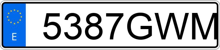 Numer rejestracyjny 5387GWM posiada CHEVROLET-GM SPARK Numer rejestracyjny 5387GWM posiada CHEVROLET-GM SPARK
