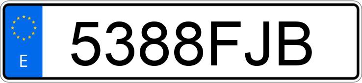 Numer rejestracyjny 5388FJB posiada CITROEN C2