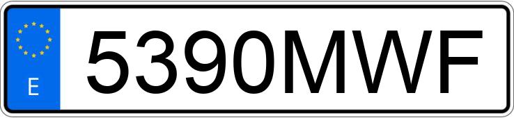 Numer rejestracyjny 5390MWF posiada SEAT LEON Numer rejestracyjny 5390MWF posiada SEAT LEON