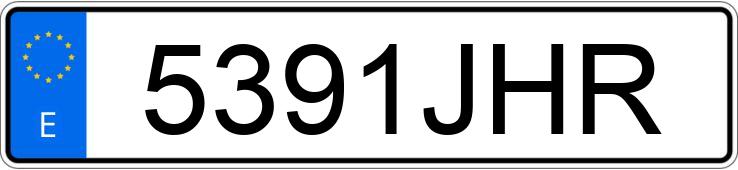 Numer rejestracyjny 5391JHR posiada MAZDA MX-5