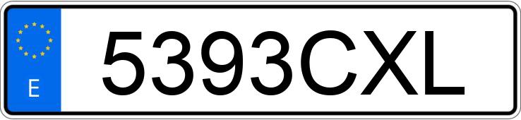 Numer rejestracyjny 5393CXL posiada CITROEN C5 Numer rejestracyjny 5393CXL posiada CITROEN C5