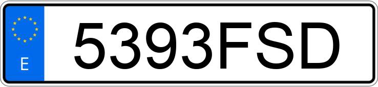 Numer rejestracyjny 5393FSD posiada MINI MINI