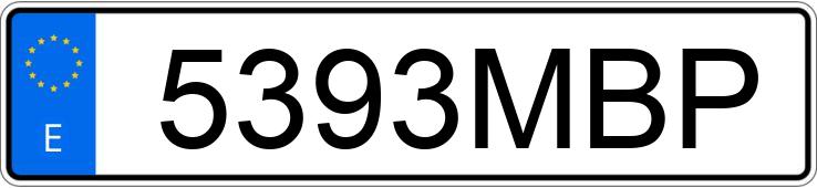 Numer rejestracyjny 5393MBP posiada VOLKSWAGEN CROSSGOLF Numer rejestracyjny 5393MBP posiada VOLKSWAGEN CROSSGOLF