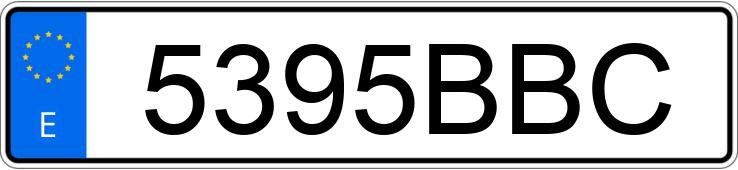 Numer rejestracyjny 5395BBC posiada MERCEDES CL (215-216)