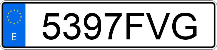 Numer rejestracyjny 5397FVG posiada SEAT LEON SPORT 1.9 TDI