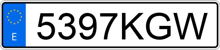 Numer rejestracyjny 5397KGW posiada NISSAN QASHQAI