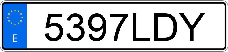 Numer rejestracyjny 5397LDY posiada MERCEDES E (213) Numer rejestracyjny 5397LDY posiada MERCEDES E (213)