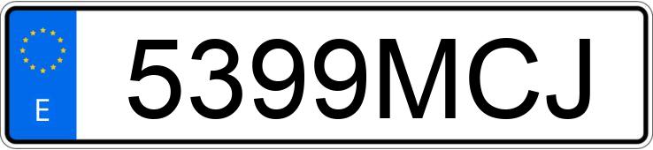 Numer rejestracyjny 5399MCJ posiada SSANGYONG/KGM KORANDO
