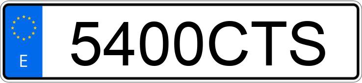 Numer rejestracyjny 5400CTS posiada RENAULT LAGUNA Numer rejestracyjny 5400CTS posiada RENAULT LAGUNA