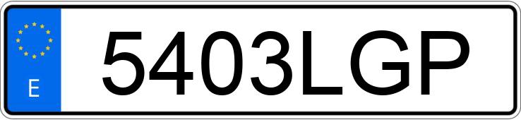 Numer rejestracyjny 5403LGP posiada LAND ROVER RANGE ROVER EVOQUE Numer rejestracyjny 5403LGP posiada LAND ROVER RANGE ROVER EVOQUE