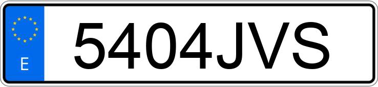 Numer rejestracyjny 5404JVS posiada SEAT LEON Numer rejestracyjny 5404JVS posiada SEAT LEON