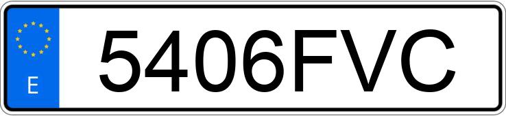 Numer rejestracyjny 5406FVC posiada OPEL ASTRA