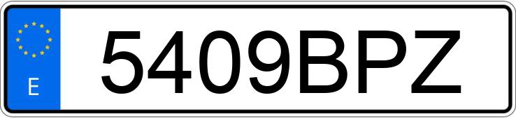 Numer rejestracyjny 5409BPZ posiada PIAGGIO BEVERLY