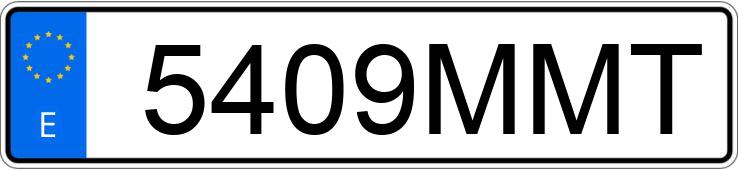 Die Registrierungsnummer 5409MMT hat BMW X6 Die Registrierungsnummer 5409MMT hat BMW X6