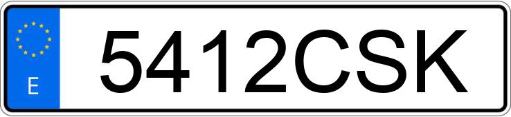 Numer rejestracyjny 5412CSK posiada CITROEN BERLINGO Numer rejestracyjny 5412CSK posiada CITROEN BERLINGO