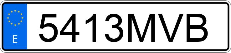 Numer rejestracyjny 5413MVB posiada MERCEDES GLC (253)