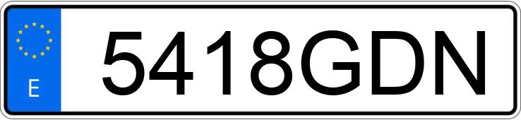 Numer rejestracyjny 5418GDN posiada CITROEN C4 Numer rejestracyjny 5418GDN posiada CITROEN C4