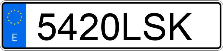 Numer rejestracyjny 5420LSK posiada OPEL MOKKA Numer rejestracyjny 5420LSK posiada OPEL MOKKA