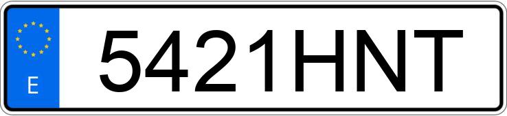 Numer rejestracyjny 5421HNT posiada VOLKSWAGEN TIGUAN Numer rejestracyjny 5421HNT posiada VOLKSWAGEN TIGUAN