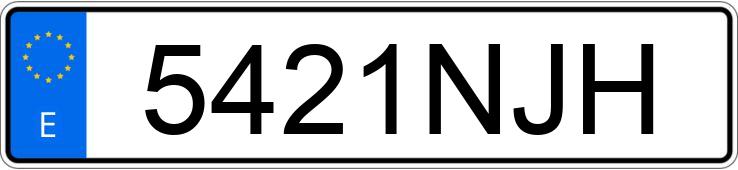 Numer rejestracyjny 5421NJH posiada BMW X3 Numer rejestracyjny 5421NJH posiada BMW X3