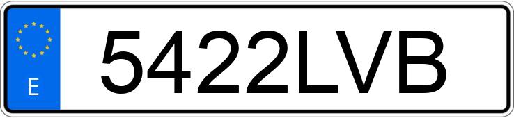 Numer rejestracyjny 5422LVB posiada TOYOTA COROLLA TOURING SPORTS 180H ADVANCE LUXURY