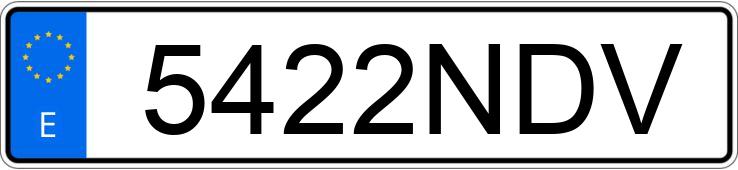 Numer rejestracyjny 5422NDV posiada KIA EV3 Numer rejestracyjny 5422NDV posiada KIA EV3