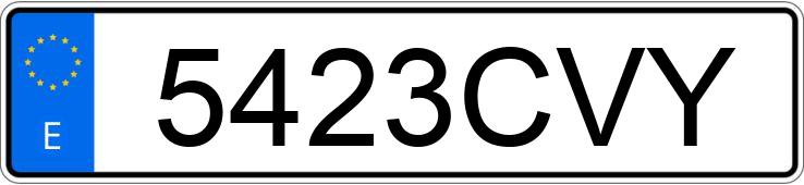 Numer rejestracyjny 5423CVY posiada KIA PICANTO Numer rejestracyjny 5423CVY posiada KIA PICANTO