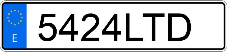 Numer rejestracyjny 5424LTD posiada VOLKSWAGEN SCIROCCO Numer rejestracyjny 5424LTD posiada VOLKSWAGEN SCIROCCO