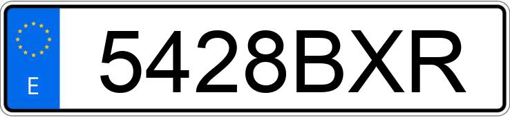 Numer rejestracyjny 5428BXR posiada CITROEN BERLINGO Numer rejestracyjny 5428BXR posiada CITROEN BERLINGO