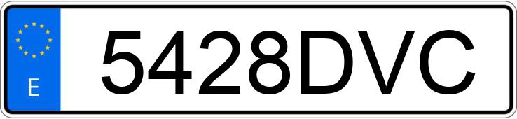 Numer rejestracyjny 5428DVC posiada OPEL ASTRA