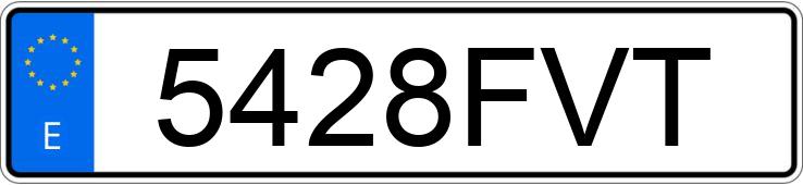 Numer rejestracyjny 5428FVT posiada PEUGEOT 308 Numer rejestracyjny 5428FVT posiada PEUGEOT 308