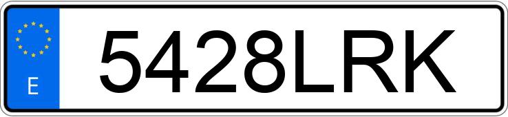 Numer rejestracyjny 5428LRK posiada MERCEDES GLE (167)