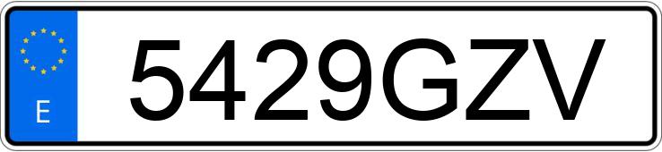 Numer rejestracyjny 5429GZV posiada RENAULT MEGANE Numer rejestracyjny 5429GZV posiada RENAULT MEGANE