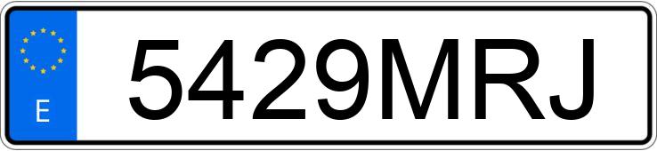 Numer rejestracyjny 5429MRJ posiada BMW Z4 Numer rejestracyjny 5429MRJ posiada BMW Z4