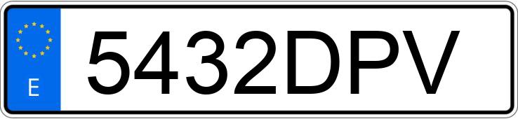 Numer rejestracyjny 5432DPV posiada MAZDA MAZDA3 Numer rejestracyjny 5432DPV posiada MAZDA MAZDA3