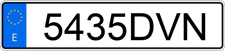 Numer rejestracyjny 5435DVN posiada BMW SERIE 5 Numer rejestracyjny 5435DVN posiada BMW SERIE 5