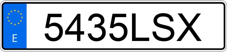 Numer rejestracyjny 5435LSX posiada BMW SERIE 1 Numer rejestracyjny 5435LSX posiada BMW SERIE 1