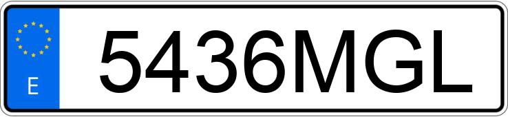 Numer rejestracyjny 5436MGL posiada FORD EXPLORER