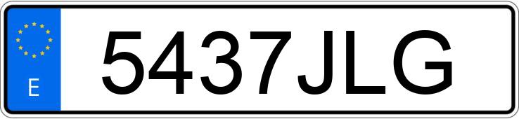 Numer rejestracyjny 5437JLG posiada PEUGEOT 2008