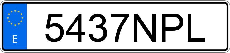 Numer rejestracyjny 5437NPL posiada FIAT DOBLO Numer rejestracyjny 5437NPL posiada FIAT DOBLO