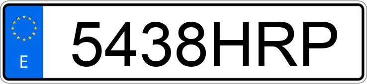 Numer rejestracyjny 5438HRP posiada DACIA SANDERO STEPWAY