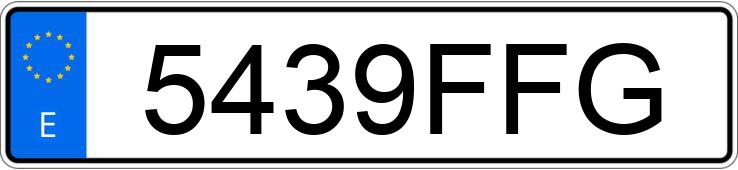 Numer rejestracyjny 5439FFG posiada AUDI A4 Numer rejestracyjny 5439FFG posiada AUDI A4