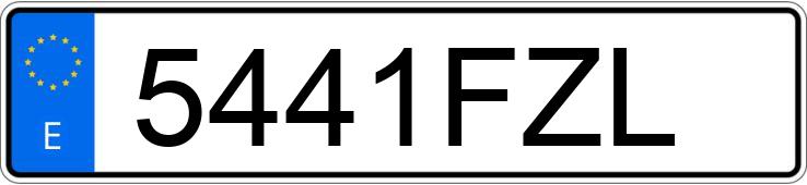 Numer rejestracyjny 5441FZL posiada CHEVROLET-GM CAPTIVA