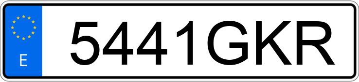 Numer rejestracyjny 5441GKR posiada FORD GALAXY Numer rejestracyjny 5441GKR posiada FORD GALAXY