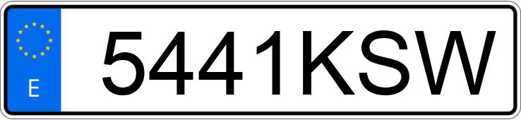 Numer rejestracyjny 5441KSW posiada LAND ROVER RANGE ROVER SPORT Numer rejestracyjny 5441KSW posiada LAND ROVER RANGE ROVER SPORT