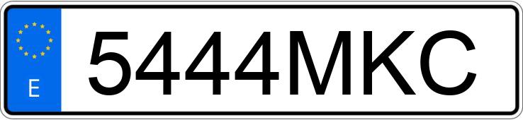 Numer rejestracyjny 5444MKC posiada HYUNDAI TUCSON