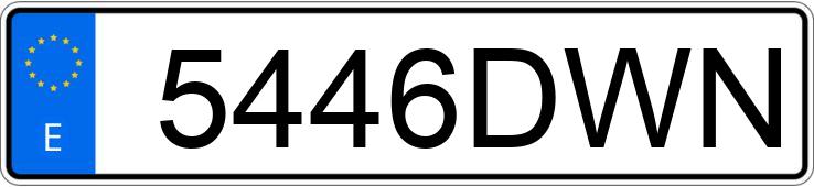 Numer rejestracyjny 5446DWN posiada LANCIA MUSA Numer rejestracyjny 5446DWN posiada LANCIA MUSA