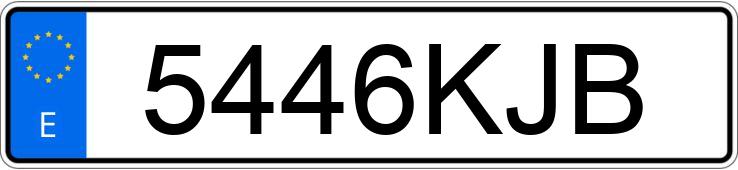 Numer rejestracyjny 5446KJB posiada MERCEDES VITO Numer rejestracyjny 5446KJB posiada MERCEDES VITO